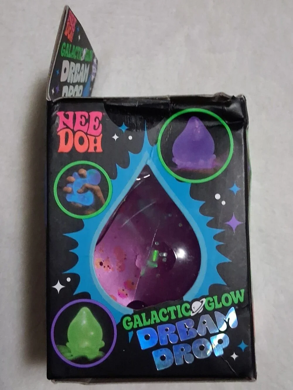 NEE DOH Purple Galactic Glow Dream Drop